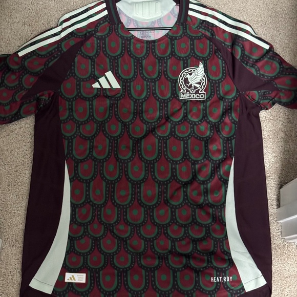 Authentic Adidas Mexico National Team Soccer Jersey, men's XL - Picture 1 of 3